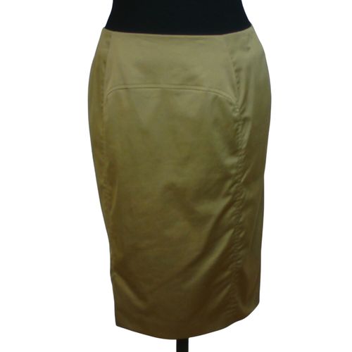 Jupe GADDI'S, vert kaki, taille 40 - Label Emmaus - Modalova