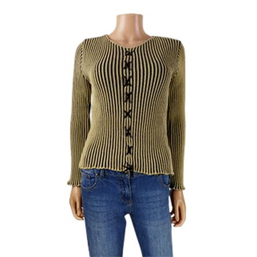 Pull beige  rayures - taille 2 - cache cache - Modalova