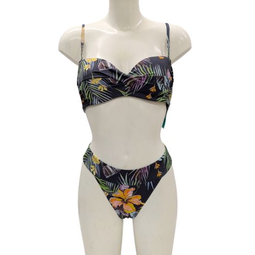 Maillot de bain neuf Haut 90C Bas T 42 Bikini 2 pices imprim tropical - H&M - Modalova