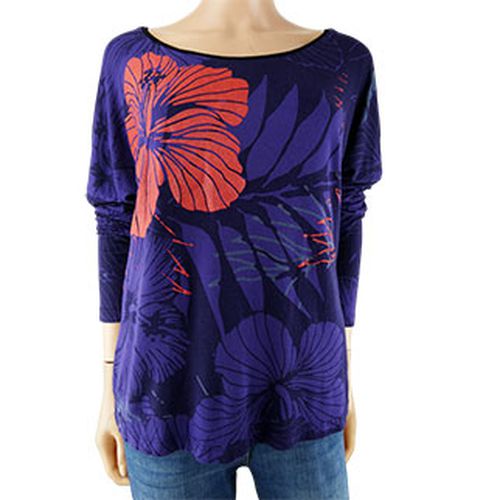 T-shirt imprim - manches longues - L - desigual - Modalova