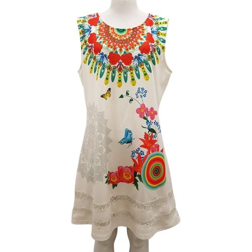 Robe blanche - 101 IDEES - Taille 3 - Label Emmaus - Modalova