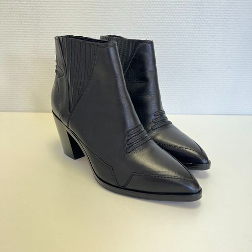 Bottines Diesel cuir noir - T41 - diesel - Modalova