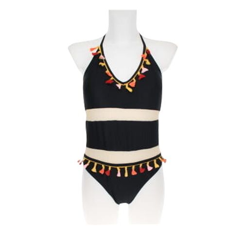 Maillot de bain avec froufrous multicolores - Taille M - Label Emmaus - Modalova