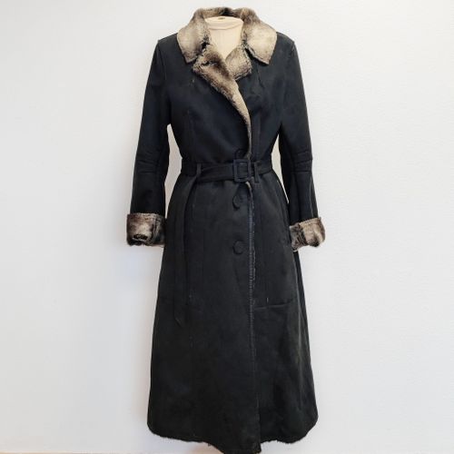 Manteau effet peau retournée "" - M - armani jeans - Modalova