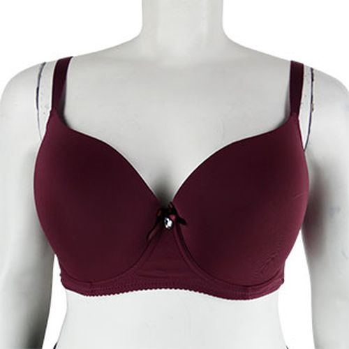 Soutien-gorge bordeaux avec armatures - Taille 100E - Label Emmaus - Modalova