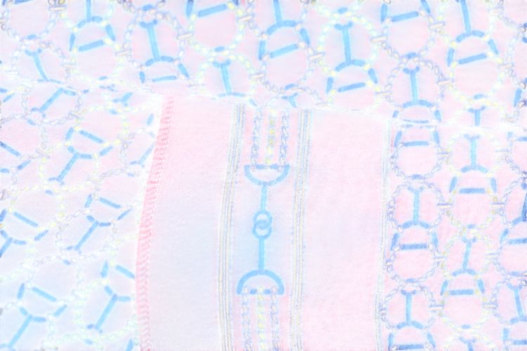 Echarpe " vintage " en soie bordeaux ( 135 x 30 cm ) - celine - Modalova