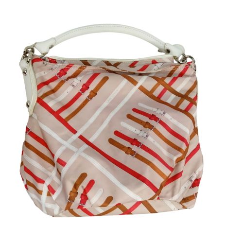 Sac bourse sign ultra lger en textile et cuir de vachette - lancaster - Modalova