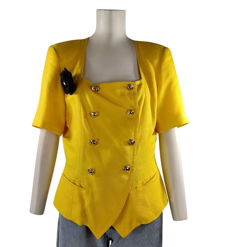 Veste et sa broche vintage - Taille 42 - ted lapidus - Modalova