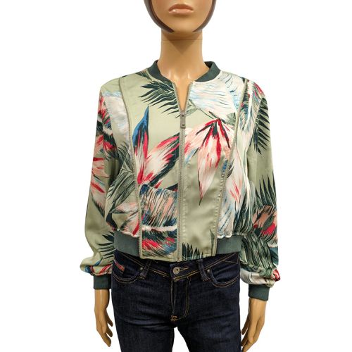 Blouson Teddy T S Veste Bomber imprim tropical - guess - Modalova