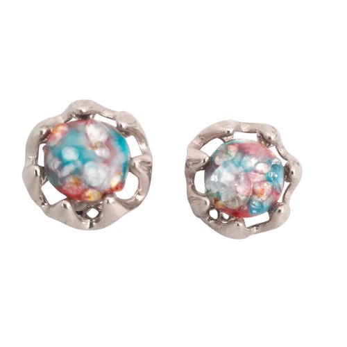 Boucles pincées en émail - Label Emmaus - Modalova
