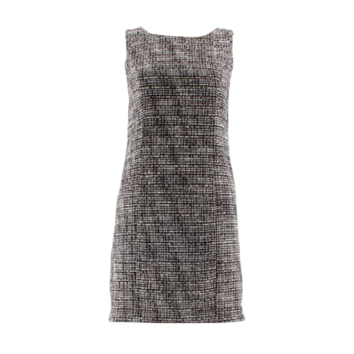 Robe en tweed et blanche imprim - taille 36 - u collection - Modalova