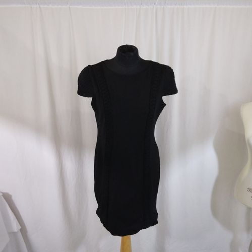 Robe courte noire Zara - L - zara - Modalova