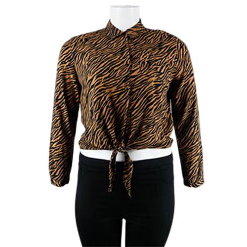 Chemiser  rayures marron - taille XL - Tally Weijl - Modalova