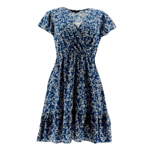 Robe  fleurs blanches - Taille M - shein - Modalova
