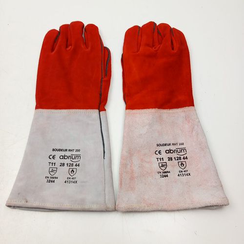 Gants de Soudeur RTH 200 en Cuir Croute de Bovin Taille 11 - abrium - Modalova