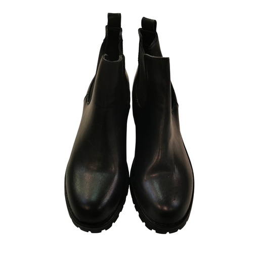 Bottines cuir noire - kayla - 37 - kayla - Modalova
