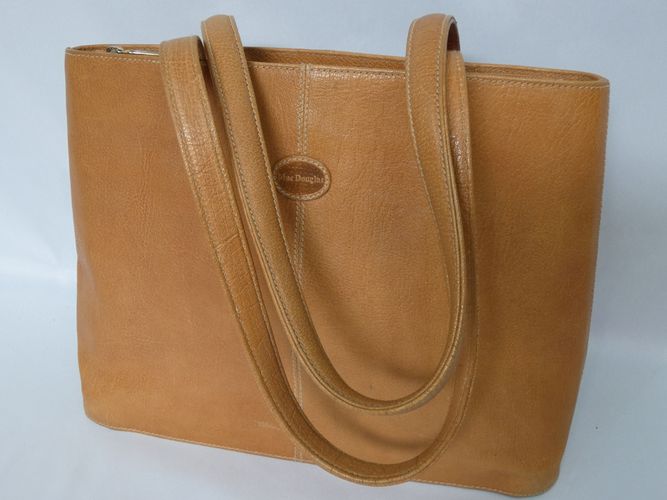 Sac  main en cuir marron - mac douglas - Modalova