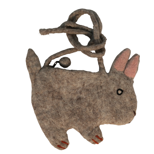 Sac lapin en feutrine (handmade) - Label Emmaus - Modalova