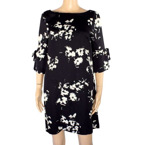Robe & Fleurie Blanche H& M Taille 40 - Label Emmaus - Modalova