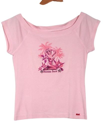 T-shirt imprim Pin Up, Taille L - vasion Tropicale - esprit - Modalova