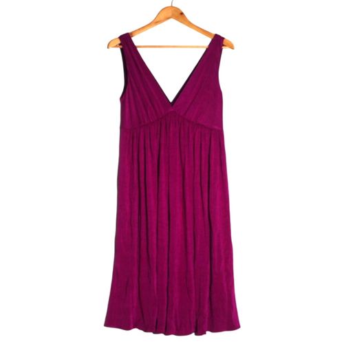  Robe dcollete violette - Zara - S  - zara basic - Modalova