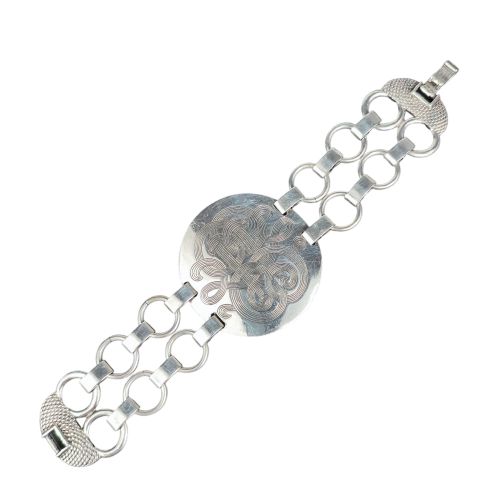 Bracelet vintage GAS en mtal argent - Label Emmaus - Modalova