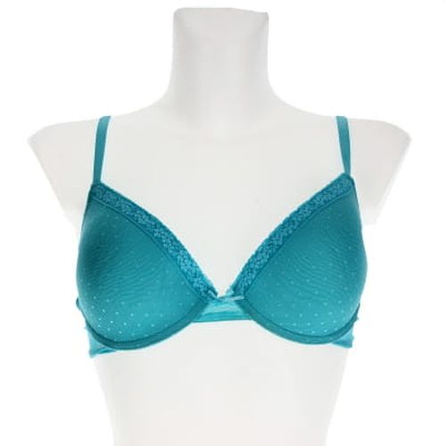 Soutien gorge 95C turquoise dentelle avec armatures - Label Emmaus - Modalova