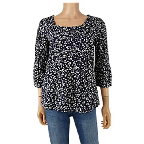 Blouse marine imprim - taille 38 - daxon - Modalova