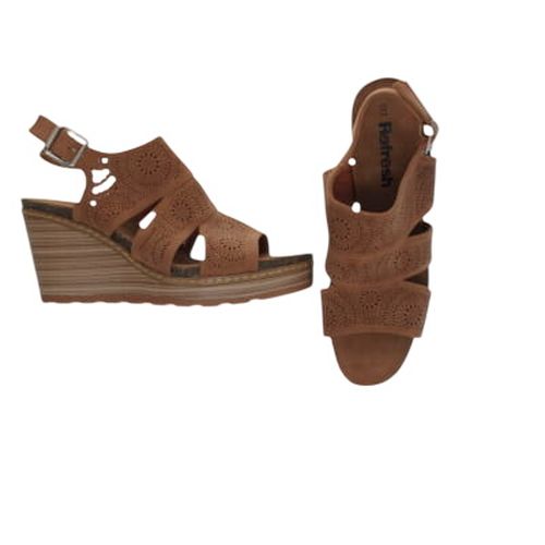 Sandales compensées talons 9.2 cm - Refresh - pointures 40 - Label Emmaus - Modalova