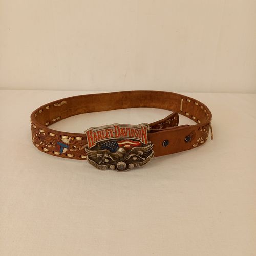 Ceinture en cuir 93 cm - harley davidson - Modalova