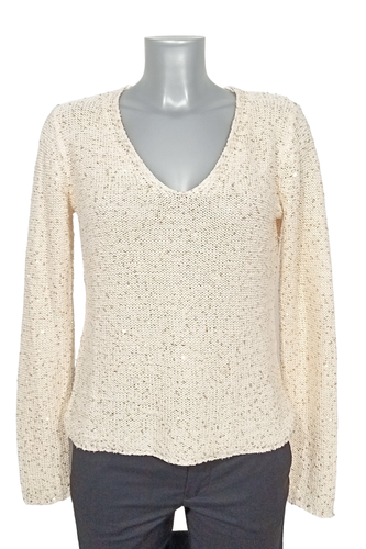 Pull beige avec sequin dor - S - springfield - Modalova