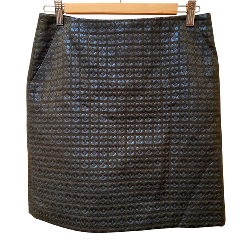 Jupe bleue paillete- Caroll- T:38 - caroll - Modalova