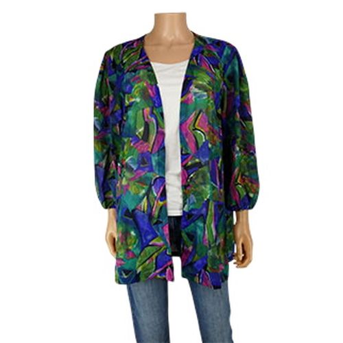 Gilet transparent imprim - taille 2 - janine pauport - Modalova