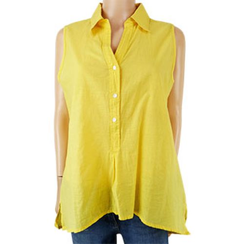 Blouse col chemise - sans manches - 42 - Label Emmaus - Modalova