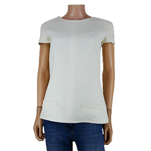 T-shirt blanc cass - Taille 38 - courrges - Modalova