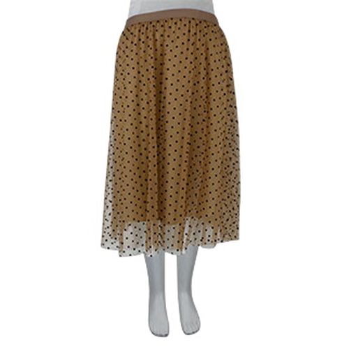 Jupe beige  pois - Taille XL - Label Emmaus - Modalova