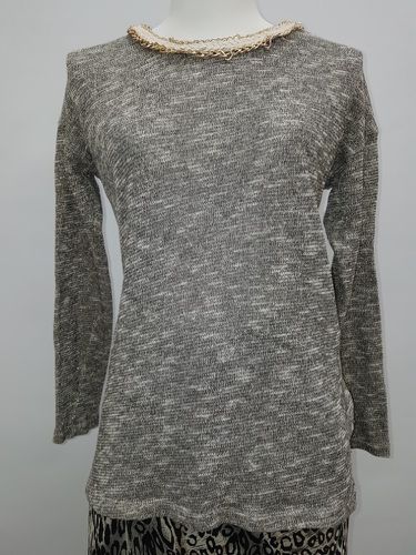 Pull de ftes argent et dor - Taille S - pull & bear - Modalova