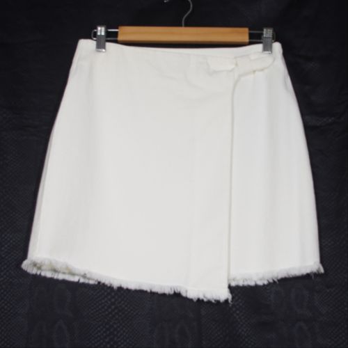 Jupe -S- courte coton pais blanc - karl marc john - Modalova