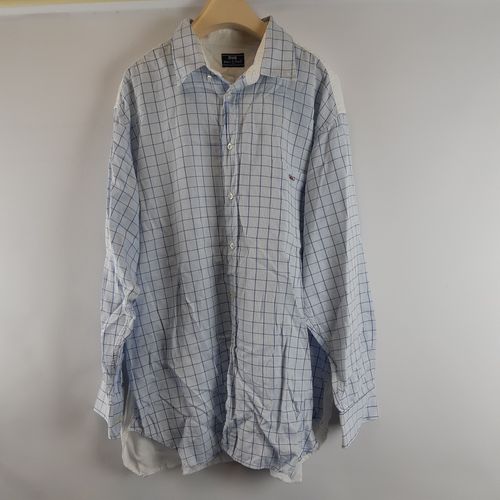 Chemise bleue et blanche  carreaux - XXL - eden park - Modalova