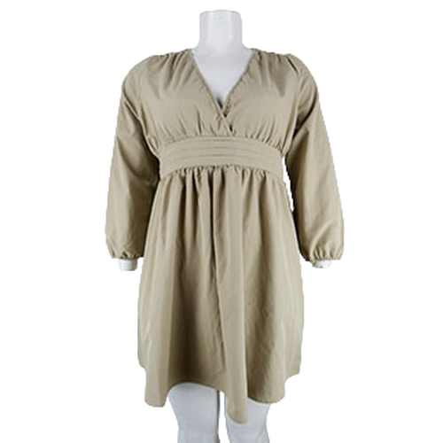 Robe beige - taille 1XL - shein curve - Modalova