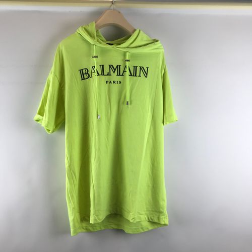 T-shirt  capuche fluo - L - balmain - Modalova