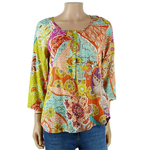 Blouse  fleurs - Taille 38 - zamba - Modalova