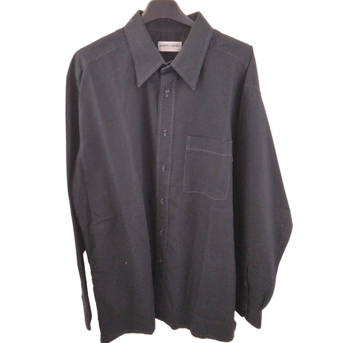 Chemise noire, Pierre Cardin - T4 - Label Emmaus - Modalova