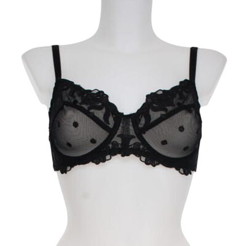 Soutien-gorge en dentelle avec armatures - FRANOISE SAGET - Taille 95C - Label Emmaus - Modalova