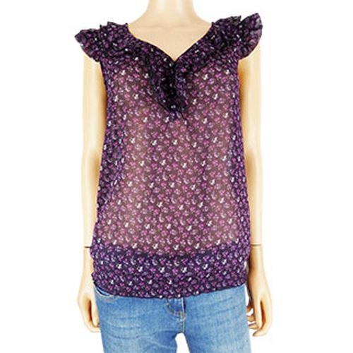 Blouse violette  fleurs - Taille 36 - etam - Modalova