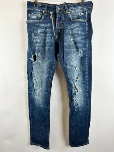 Pantalon bleu - Dsquared2 - 44 - dsquared2 - Modalova