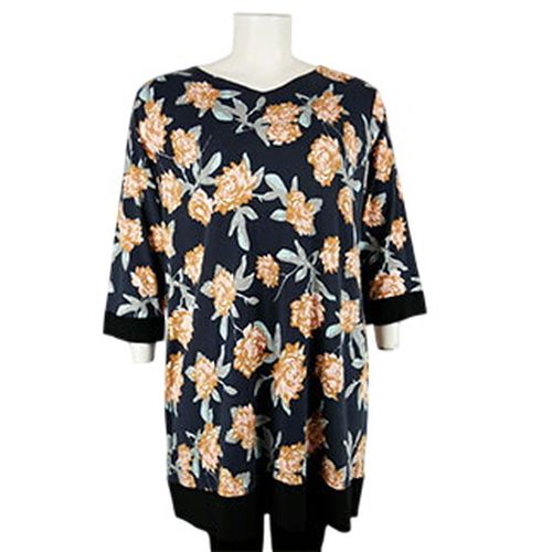 Tunique imprime fleurs - Taille 54 - bodyflirt - Modalova