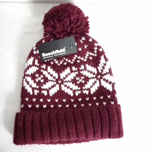 Bonnet avec pompon multicolore - beechfield original headwear - Modalova