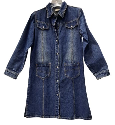 ROBE en Jean de style Chemisier. Taille: 36 - Label Emmaus - Modalova