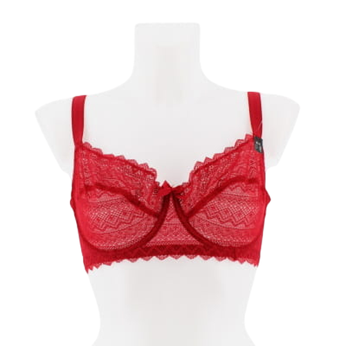 Soutien gorge bordeaux dentelle avec armatures - Taille 95E - etam - Modalova